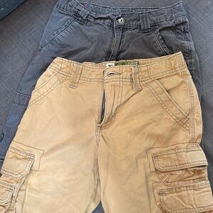 Two pairs of boys carpenter shorts